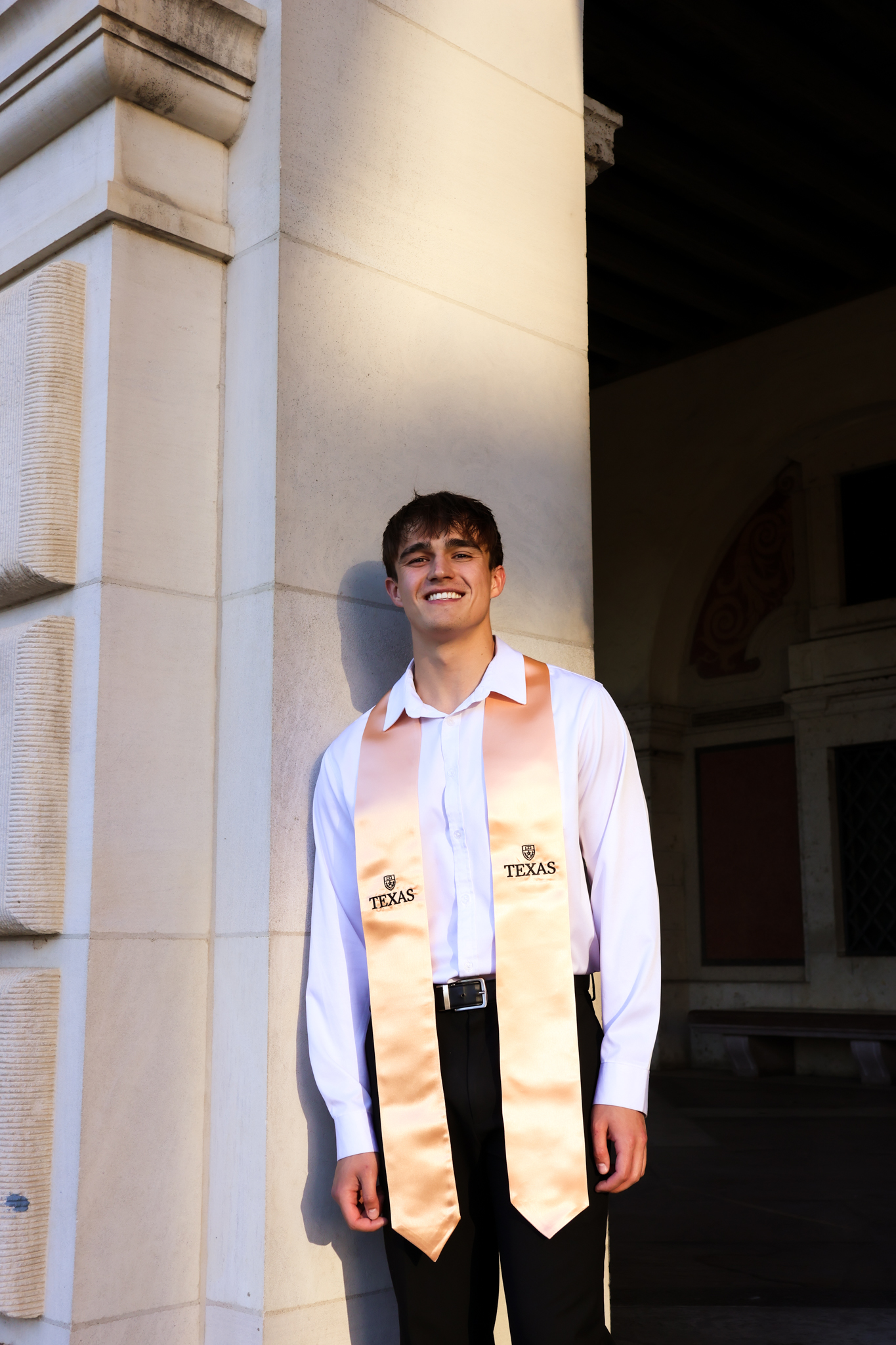 Quinlan at UT Austin graduation